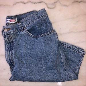 Vintage denim jean, Bermuda shorts